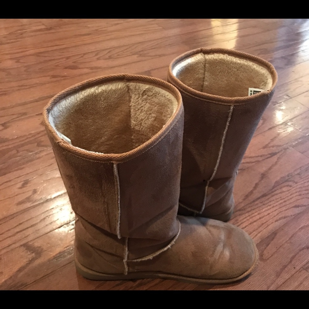 Alpine Swiss Women's Brown Boots Size 11